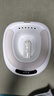 艾尔莎电动坐浴盆男女免蹲痔疮孕妇产后洗屁股盆专用泡药熏洗神器马桶盆 智能冲洗【象牙白-PU软垫】99%抗菌QJYP-D 实拍图