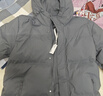 京东京造羽绒服25秋冬新款连帽加绒加厚面包服冬季短款羽绒服 灰色 L 实拍图