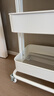 宜家（IKEA）拉斯克家居小推车三层置物架移动茶水桌客厅咖啡桌厨房储物收纳架 【升级款】白色带盖大号 35*45*77cm 实拍图
