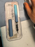 英雄（HERO）【热门商品】钢笔 359B 明尖铱金男女学生初学练字三年级正姿签字（附加6支墨囊） EF尖 渐变深蓝 实拍图