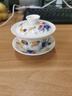 MULTIPOTENT盖碗泡茶碗仿古2.8亿明成化斗彩手绘鸡缸杯盖碗三号 实拍图