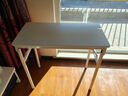 全品屋可折叠书桌电脑桌台式学生长条桌卧室简易写字学习桌子办公桌 实拍图