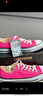 匡威（Converse）官方 All Star男女低帮帆布鞋西瓜红玫红色A06569C A06569C 36.5 实拍图