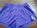 轻功【健将同款】轻功灵波微步PRO款三分跑步训练短裤马拉松速干裤 【男款】墨紫色 L 实拍图
