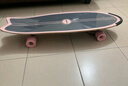 迈卡龙S7陆地冲浪板初学者滑板成人儿童专业刷街代步免蹬地陆冲板大鱼板 S7-32寸木纹 实拍图