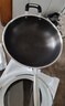 炊大皇 炒锅 304不锈钢炒菜锅平底不粘炒锅34cm  可立可视盖不挑灶 实拍图