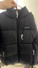 亚瑟士童装25年冬季男女童短款泡芙面包服轻量蓬松舒适防水 黑色 85%绒子 130 充绒137.6g 实拍图