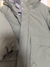 优衣库童装男童女童高性能复合连帽外套/保暖厚衣服473309 55 青绿色 110 实拍图