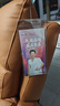 左右沙发皮感科技布电动带摇单人沙发椅DZY6010-D 暮光橙31055  实拍图
