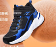 Skechers斯凯奇儿童秋冬休闲男女童二棉鞋轻质加绒保暖靴405222L/302583L 男童/黑色/宝蓝色/BKRY 33 实拍图
