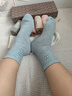 美标（MEIBIAO）100%纯棉袜子女秋冬10A抗菌防臭抗起球防螨无勒痕厚款真新疆棉袜 实拍图
