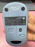 罗技（Logitech）M221 轻音鼠标 无线鼠标 办公鼠标 对称鼠标 带无线微型接收器 雾霭蓝 实拍图