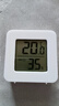 温度计湿度计室内干湿家用小米平替电子温湿度显示器迷你便携高精度壁挂式静音 迷你温湿度计/白色 实拍图
