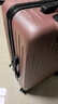 梵地亚行李箱男大容量24英寸万向轮拉杆箱旅行箱包密码箱女皮箱子玫瑰金 实拍图