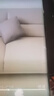 全友家居 现代简约科技布艺沙发客厅家用实木内架直排式一字沙发家具 实拍图