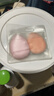 YAHLIGS干湿两用粉扑软棉花糖气垫粉扑套装粉底粉饼化妆海绵化妆粉扑气垫 拇指粉扑 2枚 PVC装颜色随机 实拍图