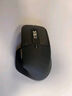 罗技（Logitech）大师系列 MX Master 3S 无线蓝牙鼠标 人体工学 办公 静音鼠标 高端 石墨黑 带无线接收器 实拍图