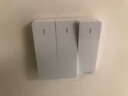 正泰（CHNT）开关插座 三开单控开关 86型暗装插座面板 6C奶油白 实拍图