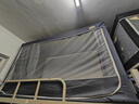 南极人（Nanjiren）大学生宿舍床帘蚊帐加密三开门宿舍遮光床帘上铺下铺寝室床幔蚊帐 Q-深灰 宽0.9m*长1.9m*高1.1m上铺用 实拍图