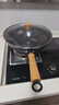 京东京造 炒锅 铁锅炒菜电磁炉燃气灶平底【健康无涂层】进口极铁32cm 实拍图