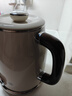 美的（Midea）艺术家电热水壶  烧水壶自动断电保温一体  1.6L大容量电热水壶 316L不锈钢恒温壶 精准控温 63-Q 实拍图