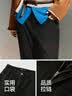 森马（Semir）牛仔裤女冬加绒做旧长裤女生保暖显腿长ins潮直筒裤103724124011 实拍图
