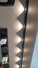 公牛（BULL）感应猫眼橱柜灯磁吸充电山丘光效展柜玄关氛围小夜灯 黑112cm三色 实拍图