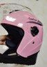 安迪亚新国标电动车头盔3c认证男女士四季通用骑行半盔双镜片带可拆围脖冬天冬季保暖电瓶车踏板车安全帽 【粉色】双镜+可拆围脖 实拍图
