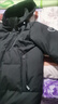 雪中飞鹅绒羽绒服男士短款脱卸帽加厚保暖休闲商务秋冬外套男装180 实拍图