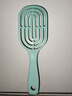 蓬松高颅顶梳子头发神器女士专用长发造型按摩经络气囊排骨气垫梳 绿色【干湿两用】 实拍图