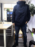 Jeep户外冲锋衣男女三合一抓绒防风防水情侣外套可拆卸防寒登山服XL 实拍图