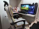 奥伦福特 电脑椅办公椅子电竞椅家用人体工学椅老板椅主播靠背椅皮革转椅 创意工学椅-灰纹【升级科技布】 实拍图