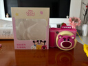 迪士尼（Disney）儿童相机学生数码相机学生小型相机拍照旅游专用可录像儿童生日男女孩新年礼盒礼物 S6草莓熊 实拍图