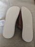 回力日系柔软情侣棉拖秋冬家居室内保暖棉鞋男款HL0006咖啡40-41码 实拍图
