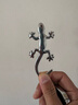 智骋壁虎车贴3D立体金属实心车尾贴个性创意装饰平安用品壁虎贴庇护贴 实拍图