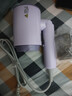 syouran电吹风机学生宿舍专用小功率男女折叠吹风机便携大学生寝室风筒500W800W1000W以下负离子不伤发 紫色800W可折叠（吹风机学生宿舍专用） 实拍图