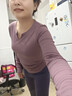 维多利亚旅行者瑜伽服套装女秋冬健身服跑步运动套装速干普拉提训练骑行服紫L 实拍图