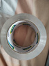 得力（deli）【超级爆款】高品质高透明封箱胶带/打包胶带 60mm*100y*50um(91.4m/卷) 单卷装 防台风胶带 30369 实拍图
