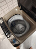志高（CHIGO）全自动洗衣机 家用小型波轮 洗脱一体机大容量 公寓宿舍出租房 10KG咖啡金【蓝光洗护+风干洁桶+强电机】 实拍图