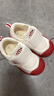 牧童幼儿园鞋春秋款室内鞋男童防撞学步鞋女宝宝小白鞋 英伦红1 25 实拍图