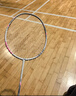李宁（LI-NING）羽毛球拍雷霆小钢炮超轻白色全碳素进攻型球拍6U已拉线AYPT311-6 实拍图