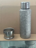 飞剑（FEIJIAN）纯钛保温杯高档焖茶杯茶水分离养生泡茶水杯商务办公礼品钛杯定制 皓月银500ml 实拍图