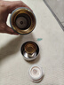 胖东来同款钛保温杯2025新款钛杯茶水分离杯泡茶杯男女士大容量高 雪花银【99.7%钛覆层】 500ml 实拍图