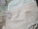 FitonTon5条装内裤女纯棉裆女士内裤抑菌中腰少女天气云朵系列 XL 实拍图