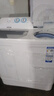 海尔（Haier）双桶洗衣机半自动 家用大件洗 12公斤大容量 一级能效省水电 以旧换新 双缸 原厂品质XPB120-81D2 实拍图