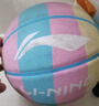 李宁（LI-NING）篮球儿童5号青少年耐磨水泥地室外比赛小学生幼儿园篮球五号655-1 实拍图