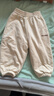 巴拉巴拉童装儿童长裤男童女童宝宝束脚裤子秋冬宽松百搭休闲裤 浅卡其50311 100 cm 实拍图