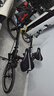 大行（DAHON）折叠自行车20英寸8级变速经典P8单车KBC083 黑色经典版-京仓 实拍图