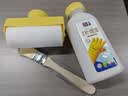 立邦色彩补墙漆高覆盖滚筒漆易操作墙面DIY乳胶漆墙面修复自刷墙面漆 纯净灰 500g*1件 实拍图
