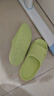 朴西小鲨鱼软底儿童凉拖鞋男童宝宝洗澡防滑家居室内拖鞋女童 苔藓绿 实拍图